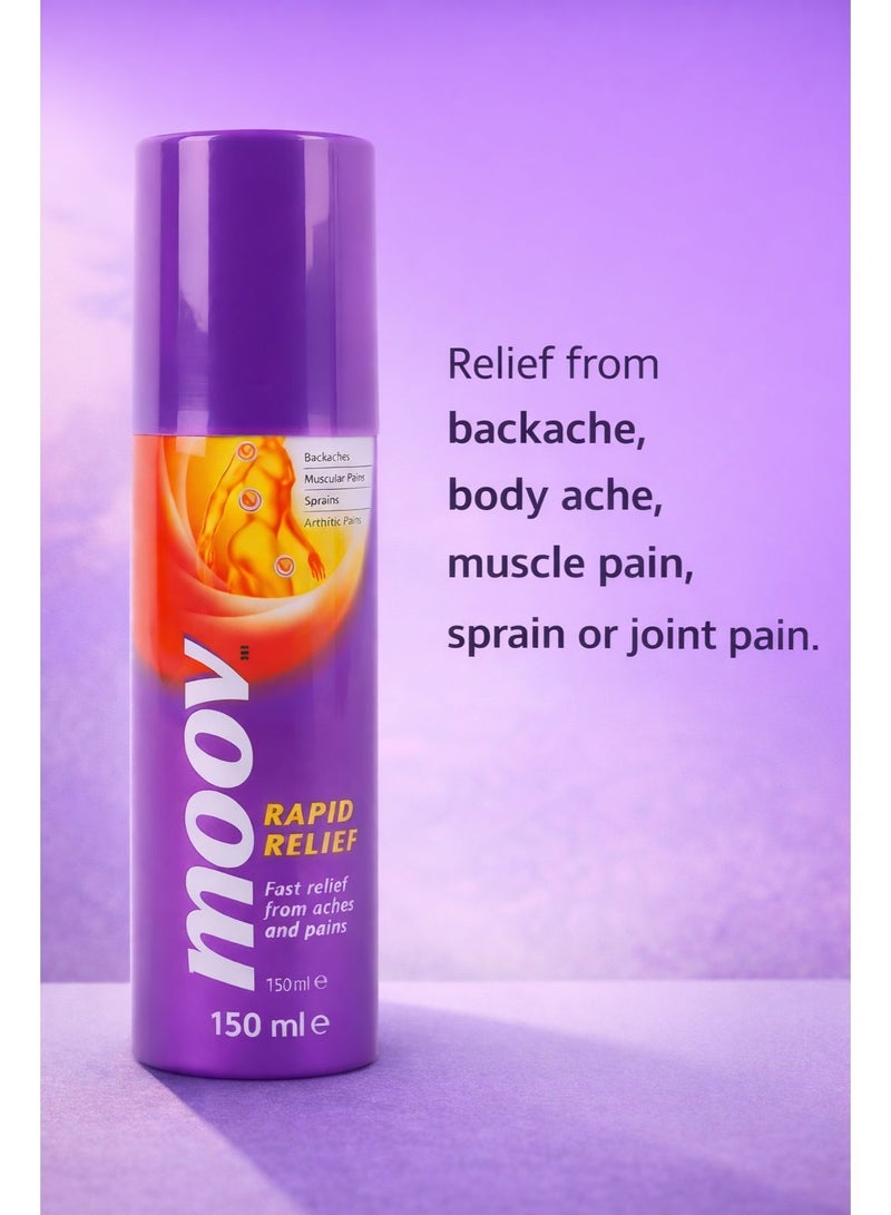 Moov Pack Of 3 Rapid Relief Spray - Image 3